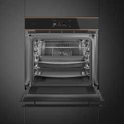 SMEG SO6606APNR HORNO COMBINADO MICROONDAS PLATAFORMA GALILEO OMNICHEF