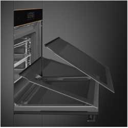 SMEG SO6606WS4PNR FORNO COMBINATO VAPORE