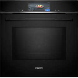 SIEMENS HM778GMB1 iQ700 ELECTRIC COMPACT OVEN WITH MICROWAVE BLACK