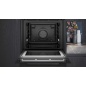 SIEMENS HM778GMB1 iQ700 ELECTRIC COMPACT OVEN WITH MICROWAVE BLACK