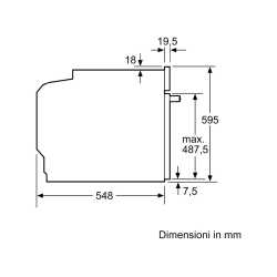 SIEMENS HM778GMB1 iQ700 FORNO ELETTRICO COMPATTO COMBINATO MICROONDE NERO