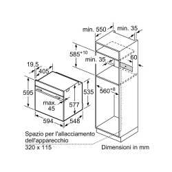 SIEMENS HM778GMB1 iQ700 FORNO ELETTRICO COMPATTO COMBINATO MICROONDE NERO