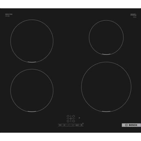 BOSCH PUE611BB5D ENCIMERA DE INDUCCIÓN 60 CM VIDRIO NEGRO BOSCH PUE611BB5D ENCIMERA DE INDUCCIÓN 60 CM VIDRIO NEGRO