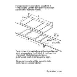 BOSCH DOMINO INDUCTION HOB PIB375FB1E 30 CM