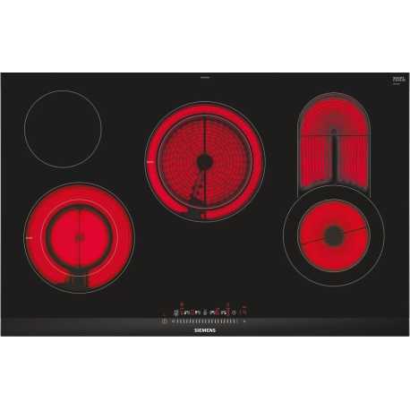 SIEMENS ET875FCP1D ELEKTROKOCHFELD SCHWARZES GLAS 80 CM