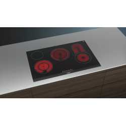 SIEMENS ET875FCP1D ELECTRIC HOB 80 CM BLACK GLASS