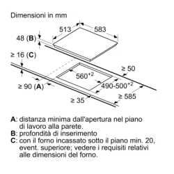 SIEMENS ET645FFN1E ELEKTROKOCHFELD SCHWARZES GLAS 60 CM