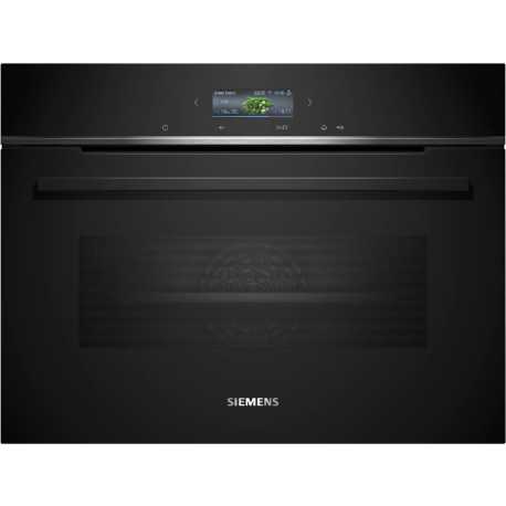 SIEMENS CB734G1B1 ELECTRIC COMPACT OVEN BLACK GLASS