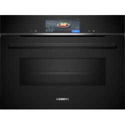 SIEMENS CM778GNB1B COMPACT OVEN WITH MICROWAVE PYROLYTIC FUNCTION 45 CM