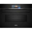 SIEMENS CM778GNB1B COMPACT OVEN WITH MICROWAVE PYROLYTIC FUNCTION 45 CM