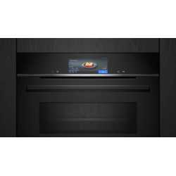SIEMENS CM778GNB1B COMPACT OVEN WITH MICROWAVE PYROLYTIC FUNCTION 45 CM