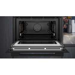 SIEMENS CM778GNB1B COMPACT OVEN WITH MICROWAVE PYROLYTIC FUNCTION 45 CM