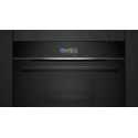 SIEMENS CD714GXB1 COMPACT STEAM OVEN STAINLESS STEEL AND BLACK GLASS H 45 CM