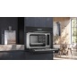 SIEMENS CD714GXB1 COMPACT STEAM OVEN STAINLESS STEEL AND BLACK GLASS H 45 CM