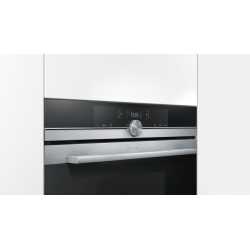 SIEMENS CD634GAS0 COMPACT STEAM OVEN STAINLESS STEEL AND BLACK GLASS H 45 CM
