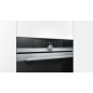 SIEMENS CD634GAS0 COMPACT STEAM OVEN STAINLESS STEEL AND BLACK GLASS H 45 CM