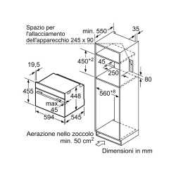 SIEMENS CE732GXB1 KOMPAKTBACKOFEN MIKROWELLEN SCHWARZ
