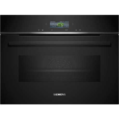 SIEMENS CM724G1B1 COMPACT OVEN WITH MICROWAVE BLACK