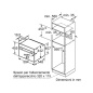 SIEMENS CM724G1B1 KOMPAKT BACKOFEN MIKROWELLEN SCHWARZ