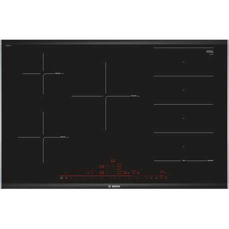 BOSCH PXV875DC1E INDUCTION HOB BLACK GLASS 80 CM
