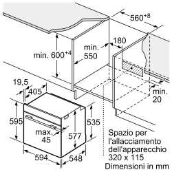 SIEMENS HM776GKB1 FORNO COMBINATO MICROONDE NERO