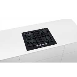 SIEMENS EN6B6HB90 PIANO COTTURA CRISTALLO NERO 60 CM