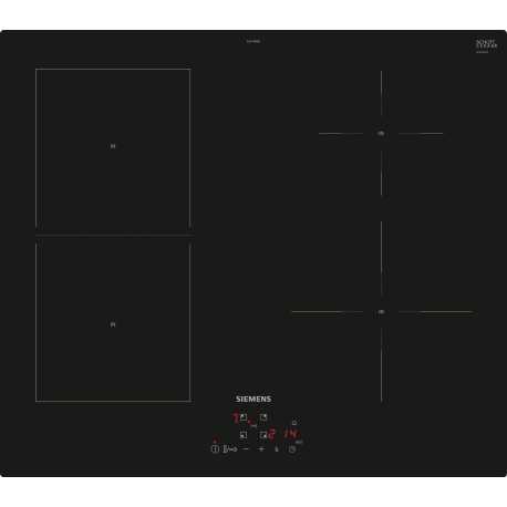 TABLE DE CUISSON INDUCTION SIEMENS EE611BPB5E 60 CM VERRE CERAMIQUE NOIR
