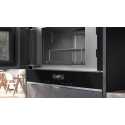 SIEMENS EINBAU-MIKROWELLEN MIT GRILL BE732L1B1 UND SCHWARZ GLAS