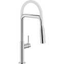 NOBILI ACQUERELLI SINGLE LEVER SINK MIXER TAP WITH PULL OUT SPRAY CHROME