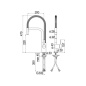 NOBILI MASTER SINGLE LEVER SINK MIXER KITCHEN TAP