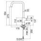 NOBILI GIORNO EINHAND SPÜLTISCHMISCHER H 354 MM NOBILI GIORNO EINHAND SPÜLTISCHMISCHER H 354 MM