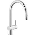 NOBILI LIVE SINGLE LEVER SINK MIXER TAP PULL-OUT 2 JET HAND SHOWER