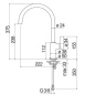 NOBILI FLAG SINGLE LEVER SINK MIXER TAP