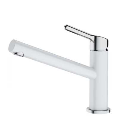 FRANKE ORBIT GRIFO MONOCOMANDO PARA FREGADERO CROMO/BLANCO FRANKE ORBIT GRIFO MONOCOMANDO PARA FREGADERO CROMO/BLANCO