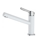 FRANKE ORBIT GRIFO MONOCOMANDO PARA FREGADERO CROMO/BLANCO FRANKE ORBIT GRIFO MONOCOMANDO PARA FREGADERO CROMO/BLANCO