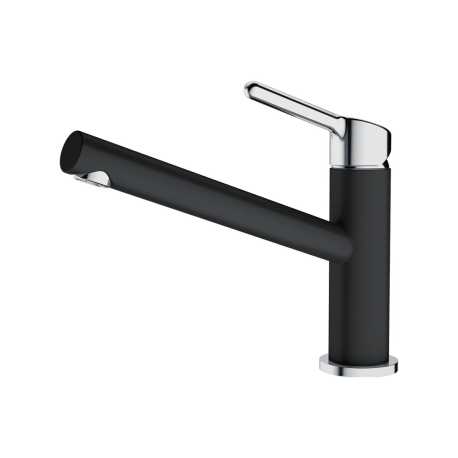 FRANKE ORBIT GRIFO MONOCOMANDO PARA FREGADERO CROMO/NEGRO FRANKE ORBIT GRIFO MONOCOMANDO PARA FREGADERO CROMO/NEGRO