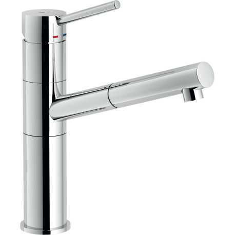 NOBILI SNOW GRIFO MONOCOMANDO PARA FREGADERO EXTRAIBLE CROMO