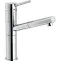 NOBILI SNOW MISCELATORE MONOCOMANDO CON DOCCETTA MONOGETTO ESTRAIBILE CROMO