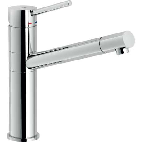 NOBILI SNOW EINHAND SPÜLTISCHMISCHER BRAUSE CHROM