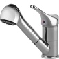 SMEG MD10CR3 MISCELATORE MONOCOMANDO CON DOCCETTA ESTRAIBILE CROMATO