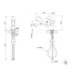 SMEG MD10CR3 EINHAND SPÜLTISCHMISCHER MIT VERSTELLBARER BRAUSE CHROM