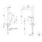 SMEG MI1CR MISCELATORE MONOCOMANDO FINITURA CROMO