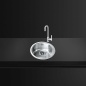 SMEG MI4CR SINGLE LEVER SINK MIXER TAP CHROME