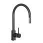 SCHOCK AQUASTAR MISCELATORE MONOCOMANDO CON DOCCETTA ESTRAIBILE ANTRACITE