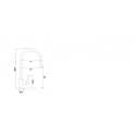 SCHOCK AQUASTAR SINGLE LEVER KITCHEN SINK MIXER TAP WITH PULL OUT SPRAY WHITE