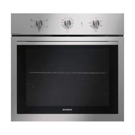 FORNO ELETTRICO VENTILATO SCHOCK PRIMUS F605 ACCIAIO INOX 60 CM