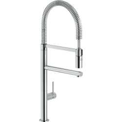 NOBILI KALI SINGLE LEVER SINK MIXER KITCHEN TAP WITH PULL OUT SPRAY CHROME