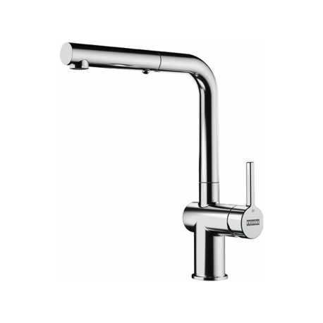 FRANKE ACTIVE SINGLE LEVER SINK MIXER TAP WITH DOUBLE JET HAND SHOWER CHROME