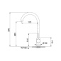 FRANKE POLA SINGLE LEVER SINK MIXER TAP WHITE