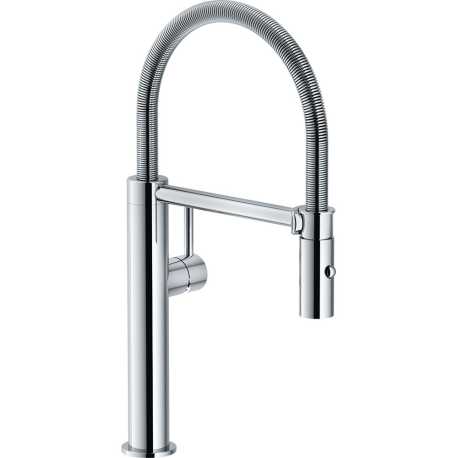 FRANKE PESCARA L DOCCIA GRIFO MONOCOMANDO PARA FREGADERO CON DUCHA DE MANO CROMO